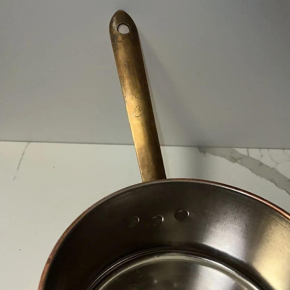 2.5Q Copper Sauce Pan Pot with Lid